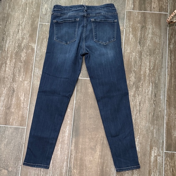 VERVET BY FLYING MONKEY Deep Indigo Skinny Jeans - Picture 5 of 8